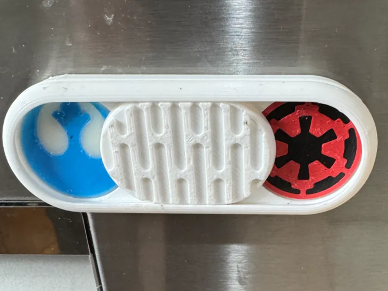 Star wars themed dishwasher sign