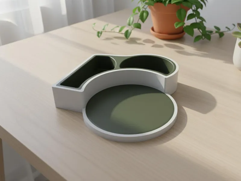 desk oraganiser with coaster 