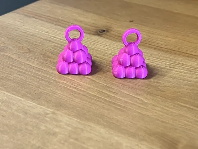 snowball earrings