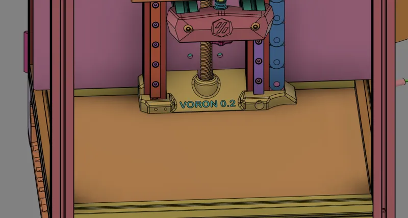 Voron 0.2 Z-Motor 盖板 