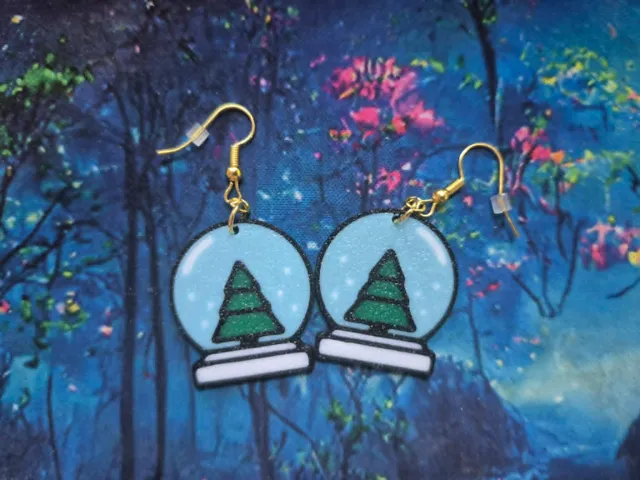 Snowglobe Earrings