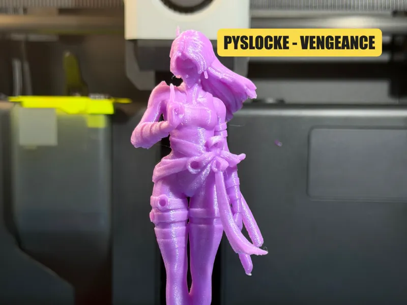 Psylocke Vengeance - Fan Art Sculpture