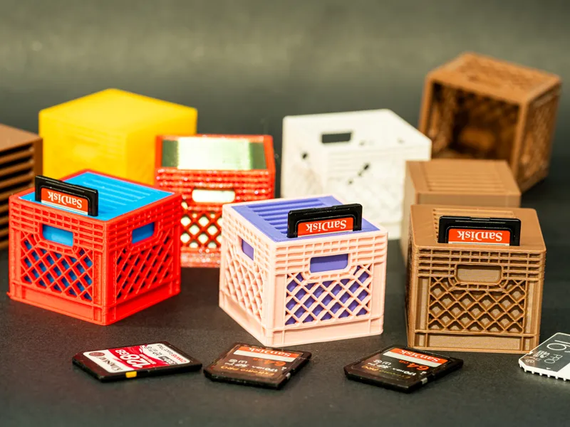 SD & CF Express Card Holder - Milk Crate