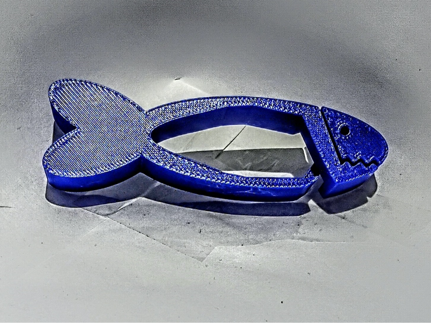 fish chip bag clip 3D model