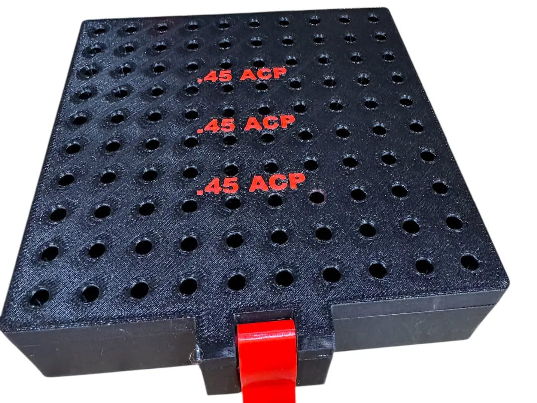 45 ACP box 100 round - Free 3D Print Model - MakerWorld