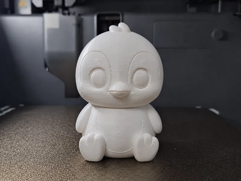 Chibi Baby Penguin Chubby Kawaii Penguin Figurine