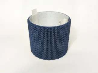 Knitted self watering planter