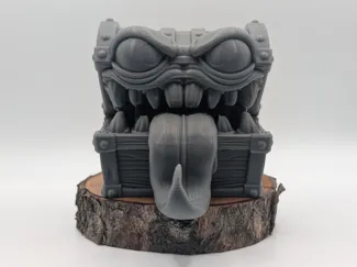 Chibi Treasure Chest Mimic - The Deceitful Chest