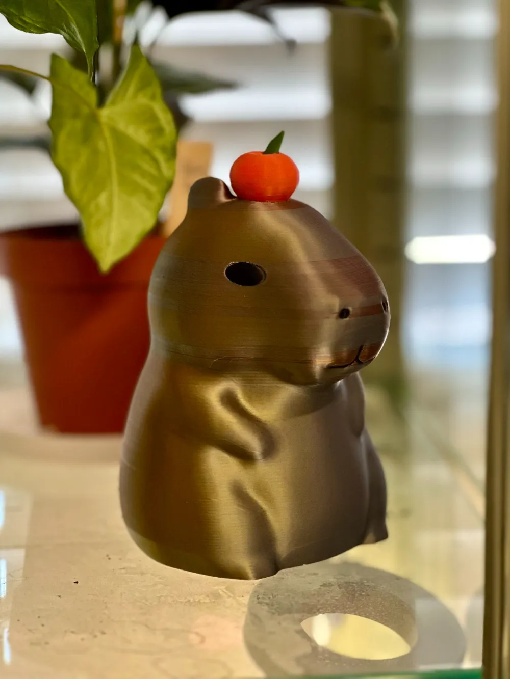 Chibi Capybara With Orange by hexequy MakerWorld: Download