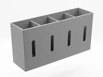 4-Slot Trash Bag Organizer - Door Mount