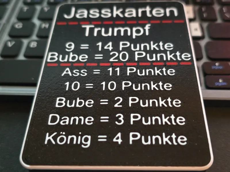 Jasskarten Box mit AMS