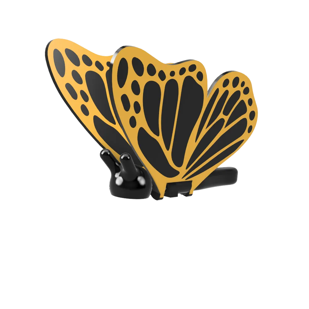 Sample Buttefly Ref Magnet Design Magnetic Butterfly by AskNinjaTom - MakerWorld