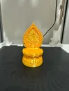 Solitary Buddhist altar