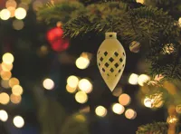 Décoration de Noël en spirale — photo 1