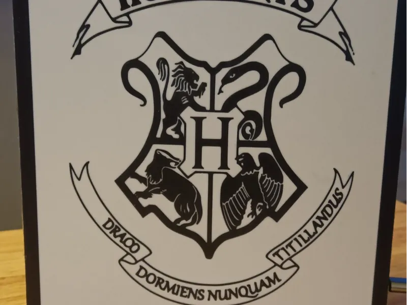 Hogwarts Logo Lightbox