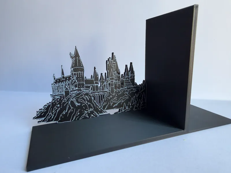 Sujeta libros castillo de Harry Potter