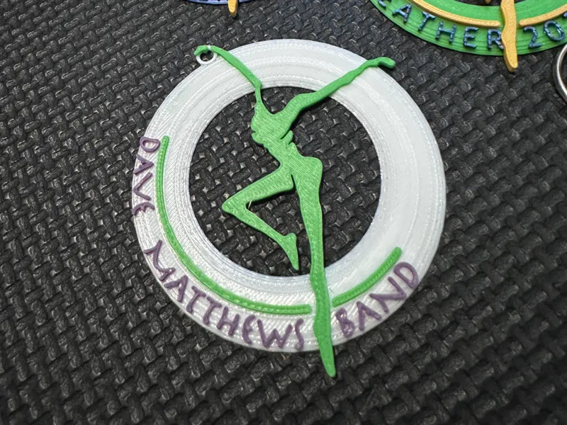 Dave Matthews Band Keychain (FireDancer)
