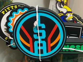 San Antonio Spurs Fiesta Alternate Logo Lightbox