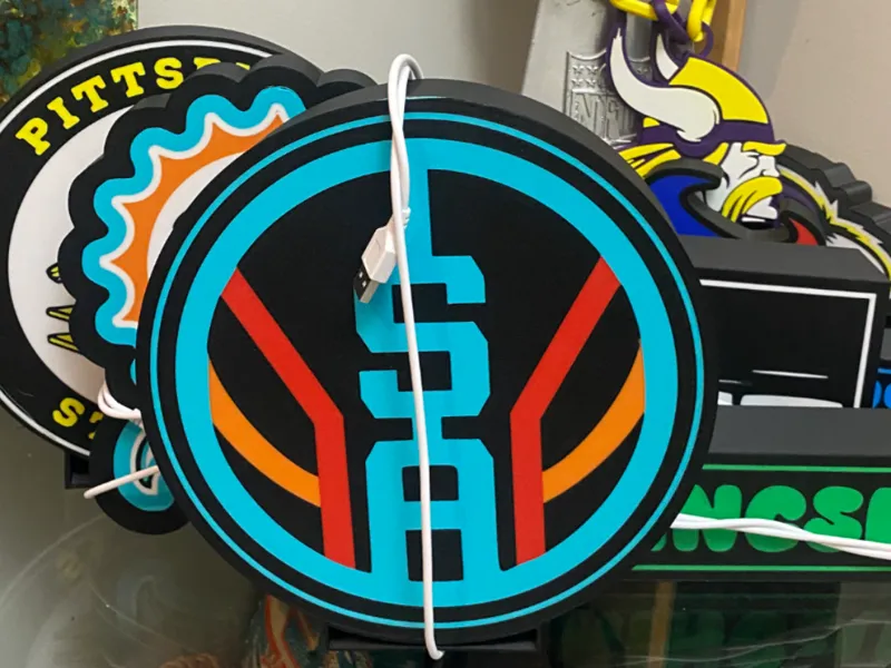 San Antonio Spurs Fiesta Alternate Logo Lightbox