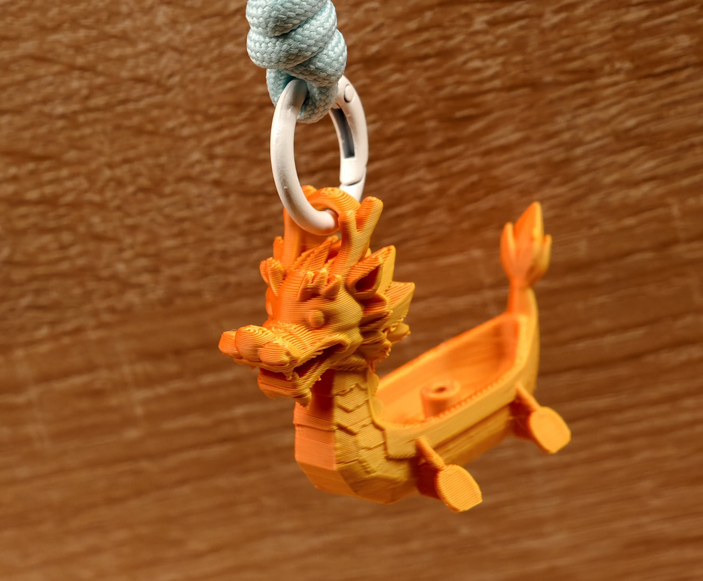 Miniatura 2 do modelo 3D 可爱龙舟，1小时打印