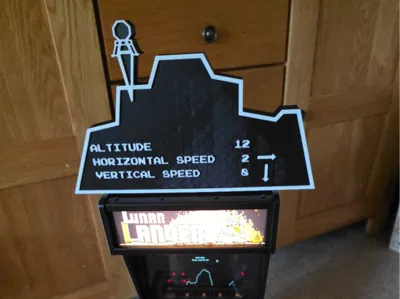 Atari Arcade - Lunar Lander tribute