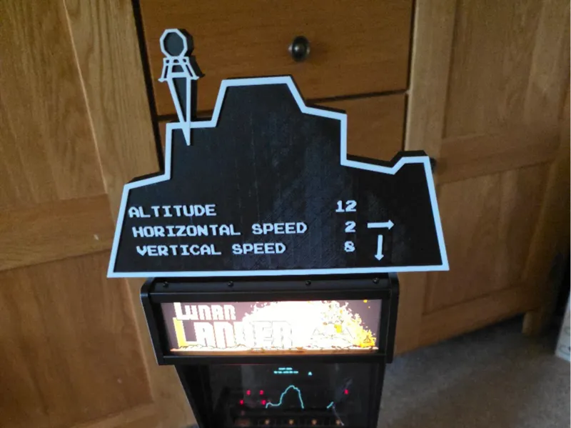Atari Arcade - Lunar Lander tribute