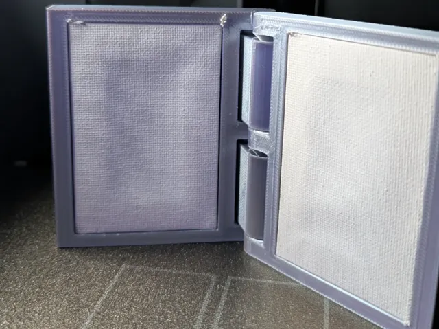 Mini Canvas Holder Hinged Book