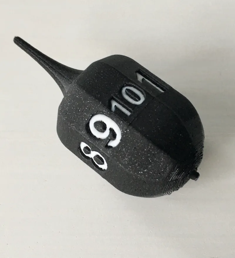 Spinning Top Dice 10
