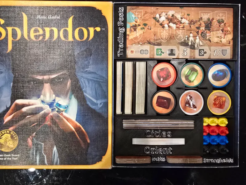 Splendor Trading Posts Remix