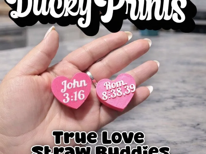 True Love-Valentines Edition Straw Buddy