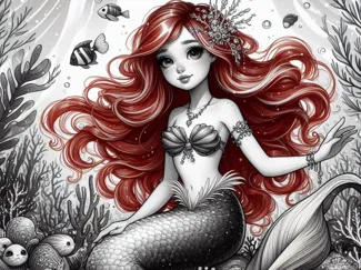 Little Mermaid Hueforge