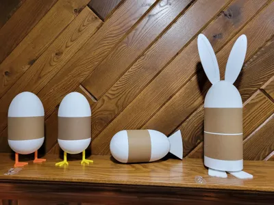 Kid Crafts From Old Spools