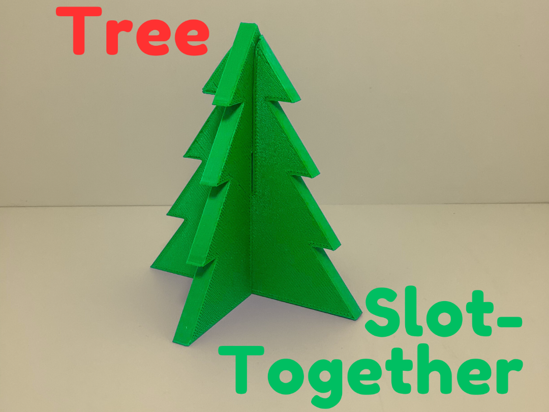 EverGreen - Minimalist Slot-Together Tree