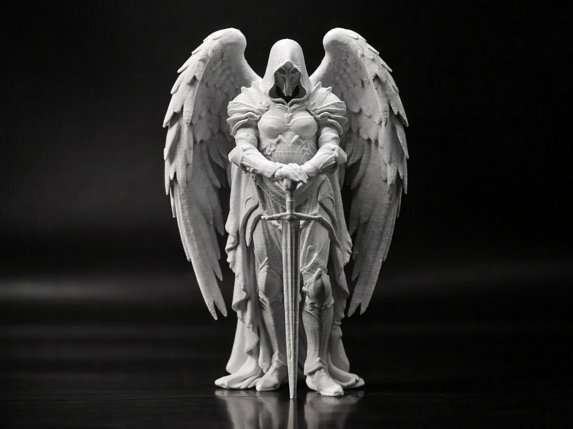 Celestial Warrior Angel Statue