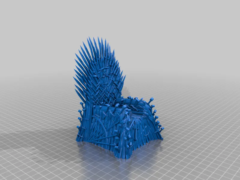 Iron Throne Support Free Remix - Free 3D Print Model - MakerWorld
