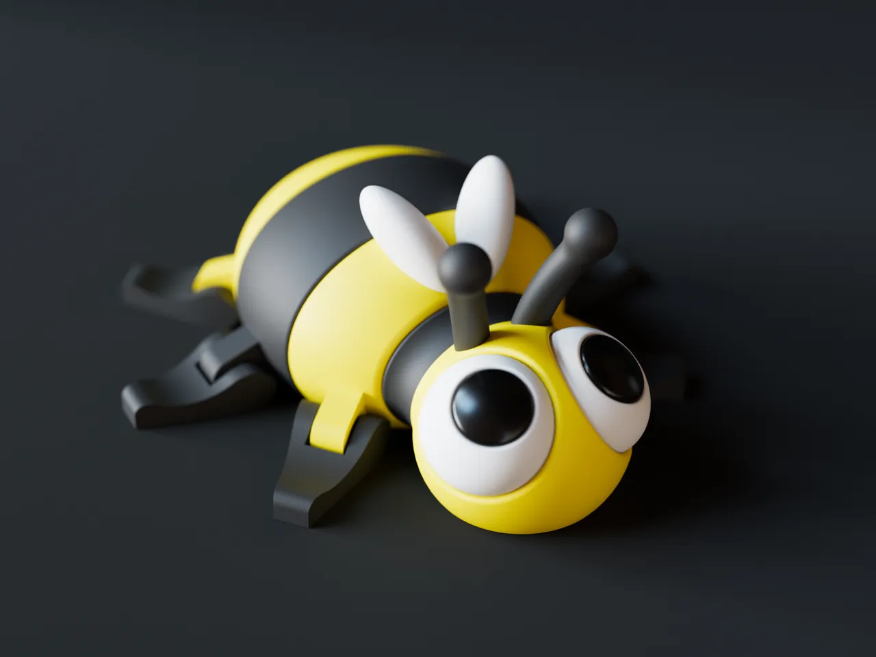 Cute Bee view 3
