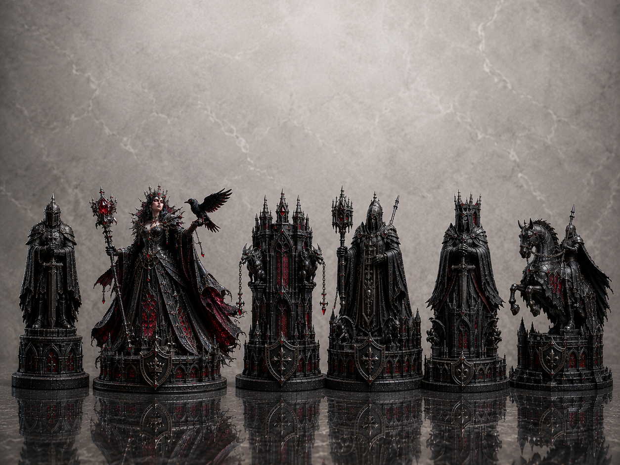 Imperial Gothic Chess Set