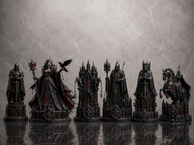 Imperial Gothic Chess Set