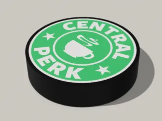 Central Perk Light Box
