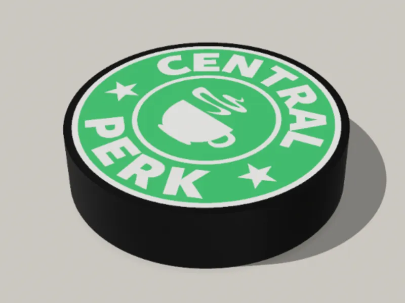 Central Perk Light Box