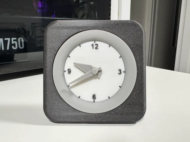 Simple Minimalistic Table Clock
