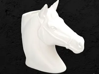 Horse Head Planter