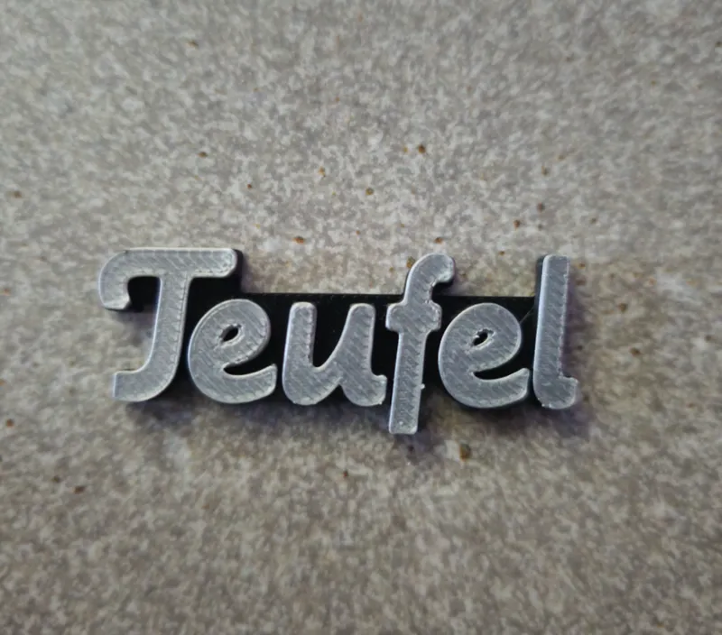 Teufel Replacement Logo