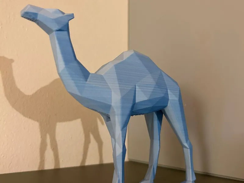 camel low poly