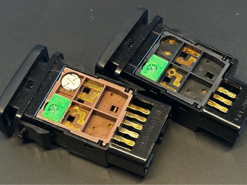 T3 LED Holder for Toyota Switches (Tall switches)