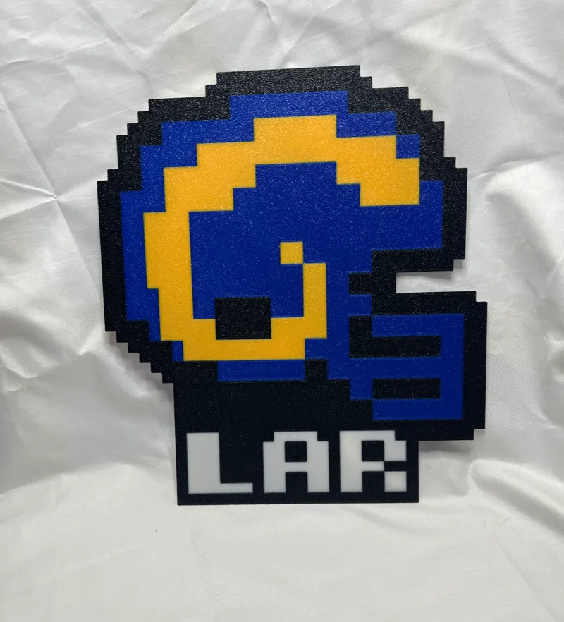 Los Angeles Rams Tecmo Super Bowl Light Box