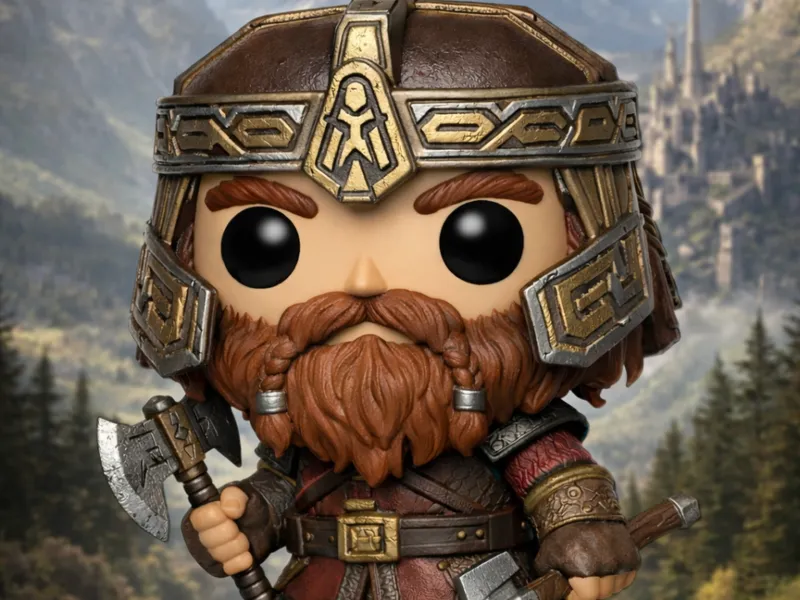 Gimli Estilo Funko Pop
