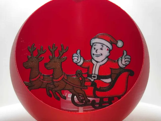 Boule noël Fallout