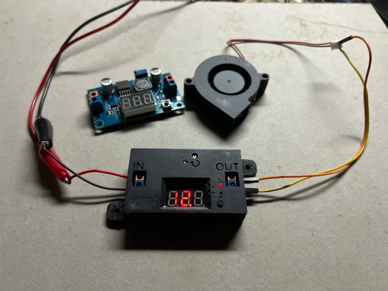 Voltage regulator housing - LM2596 Module