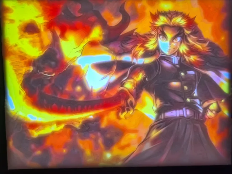 Rengoku-Hashira-Demon Slayer CMYK Lithophane
